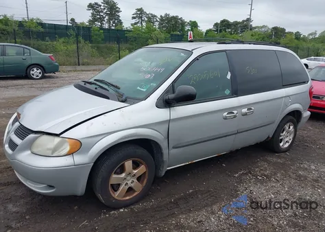 2004 Dodge Caravan Sxt from USA, damaged, VIN 1D4GP45R24B506449